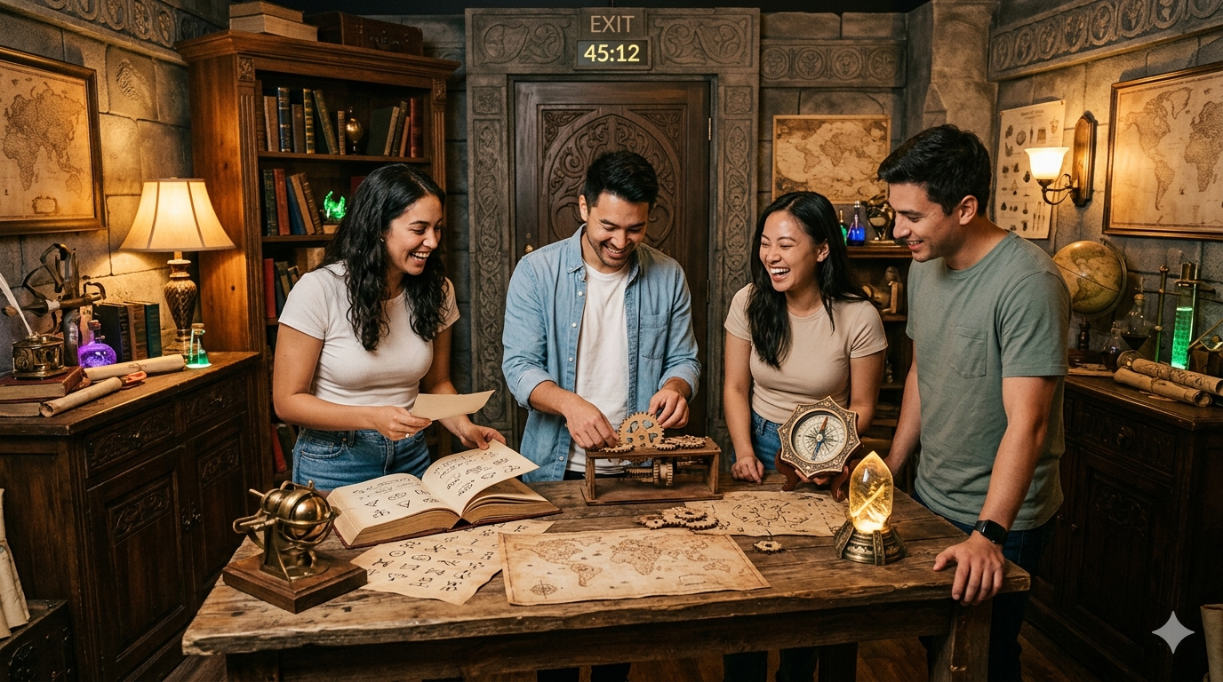 Trapped Room What is an Escape Room? - TRAPPED